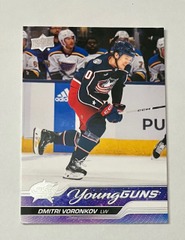 2023-24 Upper Deck Series 2 Young Guns Dmitri Voronkov #492 Blue Jackets